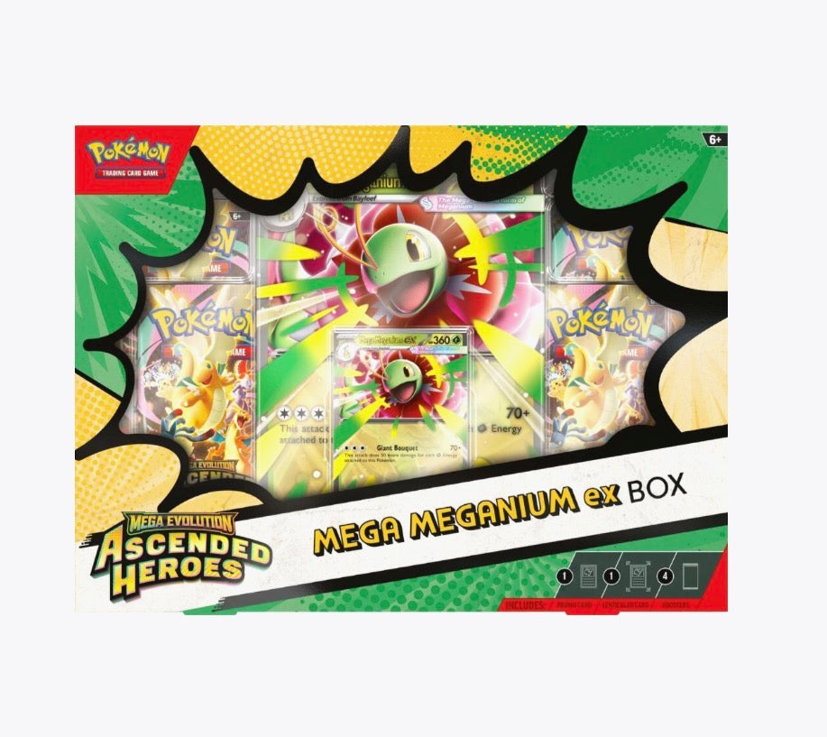Ascended Heroes Mega Meganium ex Box